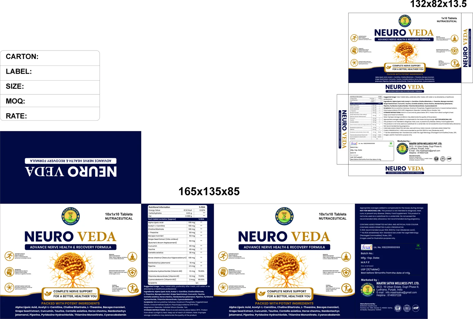 Neuro Veda Tablet